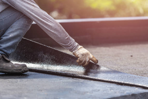 Professional Exterior Waterproofing technician working in Crane, IN